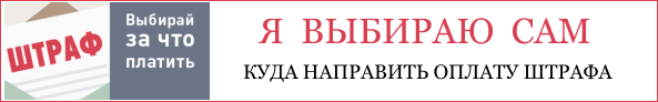 Я выбираю сам. Куда направить оплату штрафа.